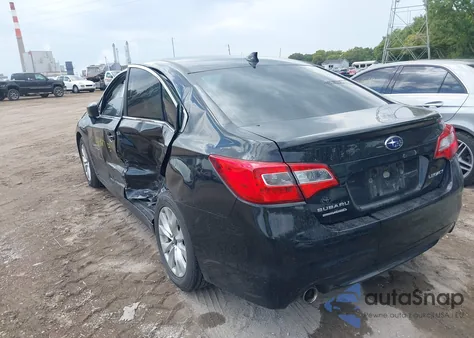 2016 Subaru Legacy 2.5I Premium z USA, uszkodzony, nr VIN 4S3BNBD67G3055137